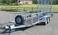 5 metre 2000kg bin trailer