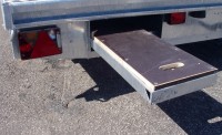 optional slide in ramps, alloy floor