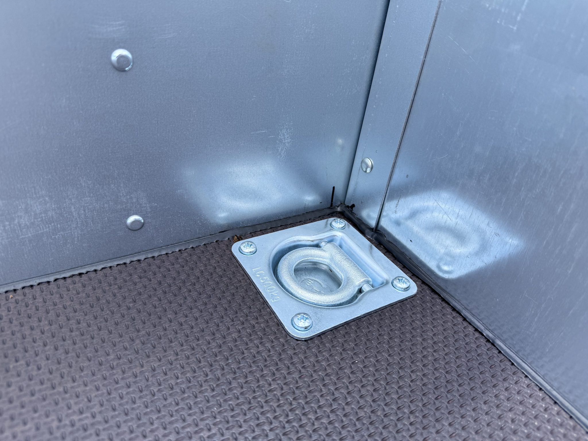 4 x Recessed Deck Rings - Bateson Trailers