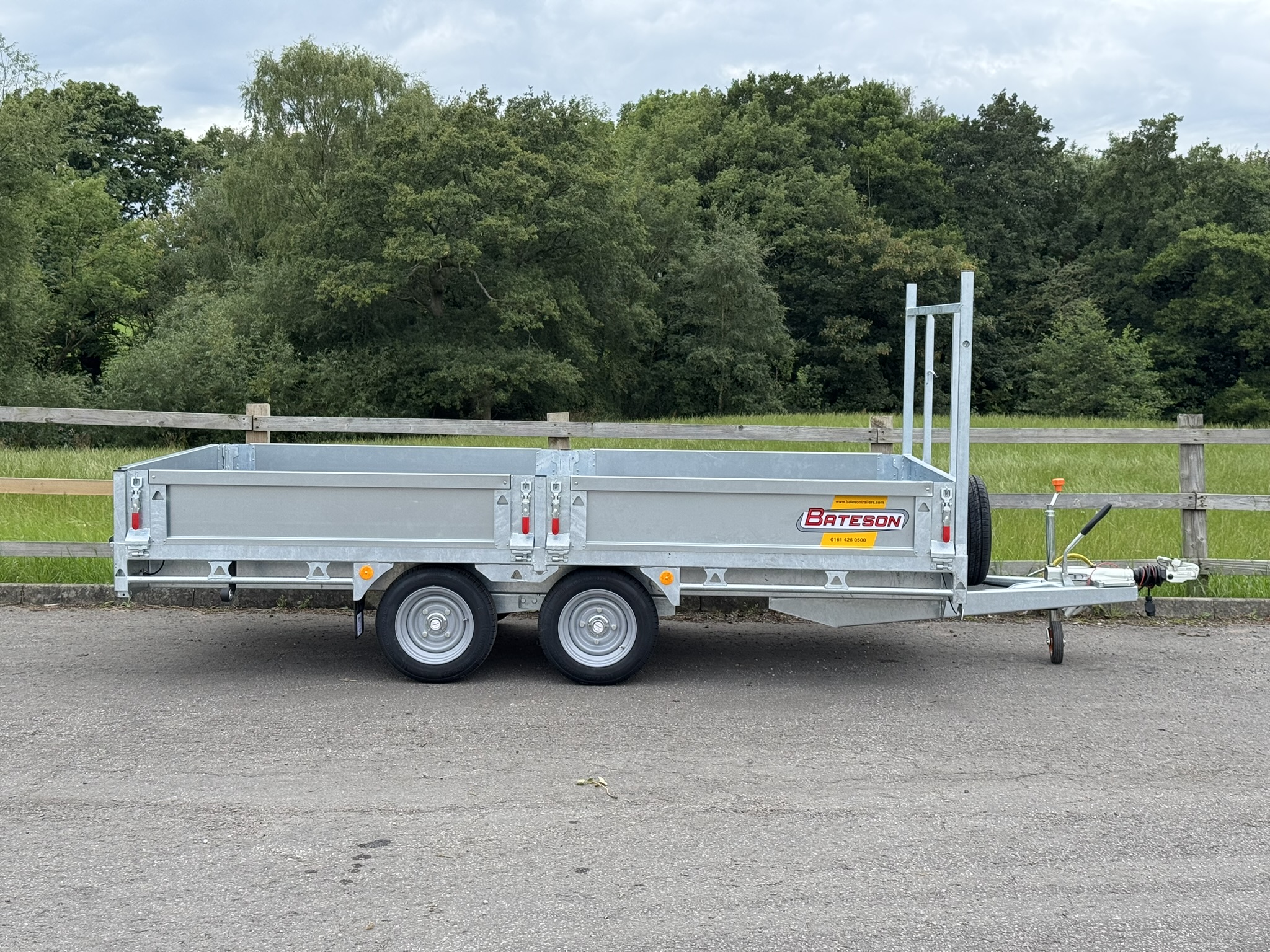 2636 3.6m x 2m Platform Trailer - Image 2