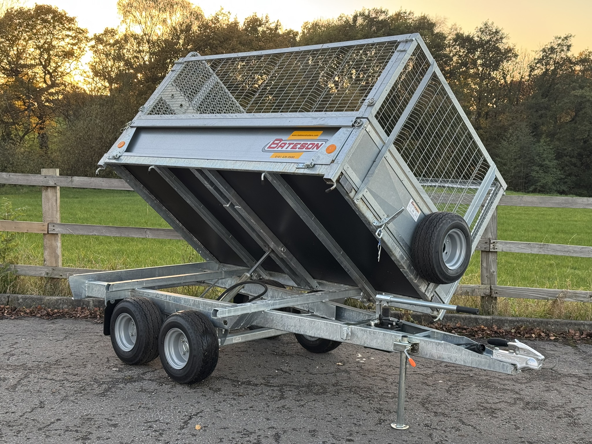 72H Unbraked Tipping Trailer - Image 2
